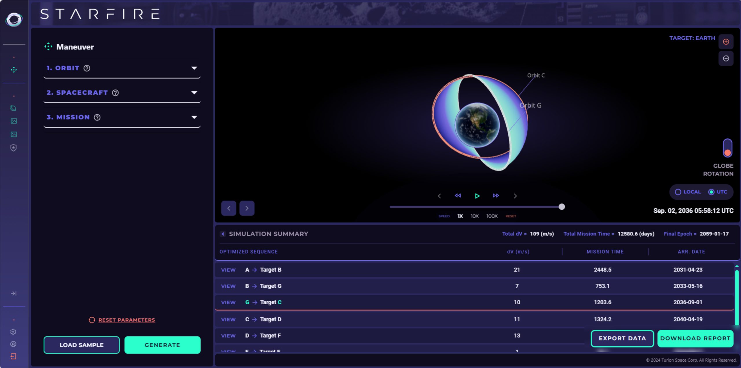 Turion Space STARFIRE 06