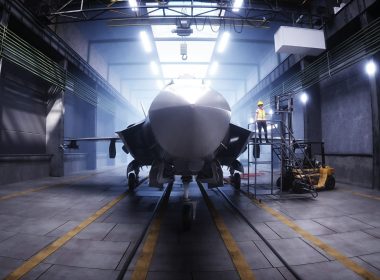 Production,Of,Military,Fighter,Jet,F,35,At,The,Factory.